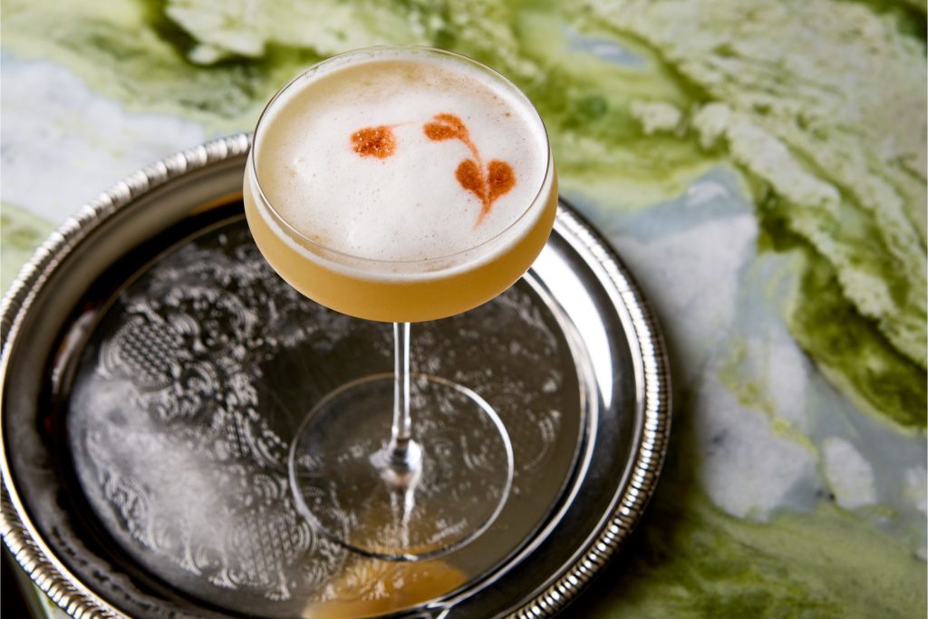 Yuzu Whiskey Sour